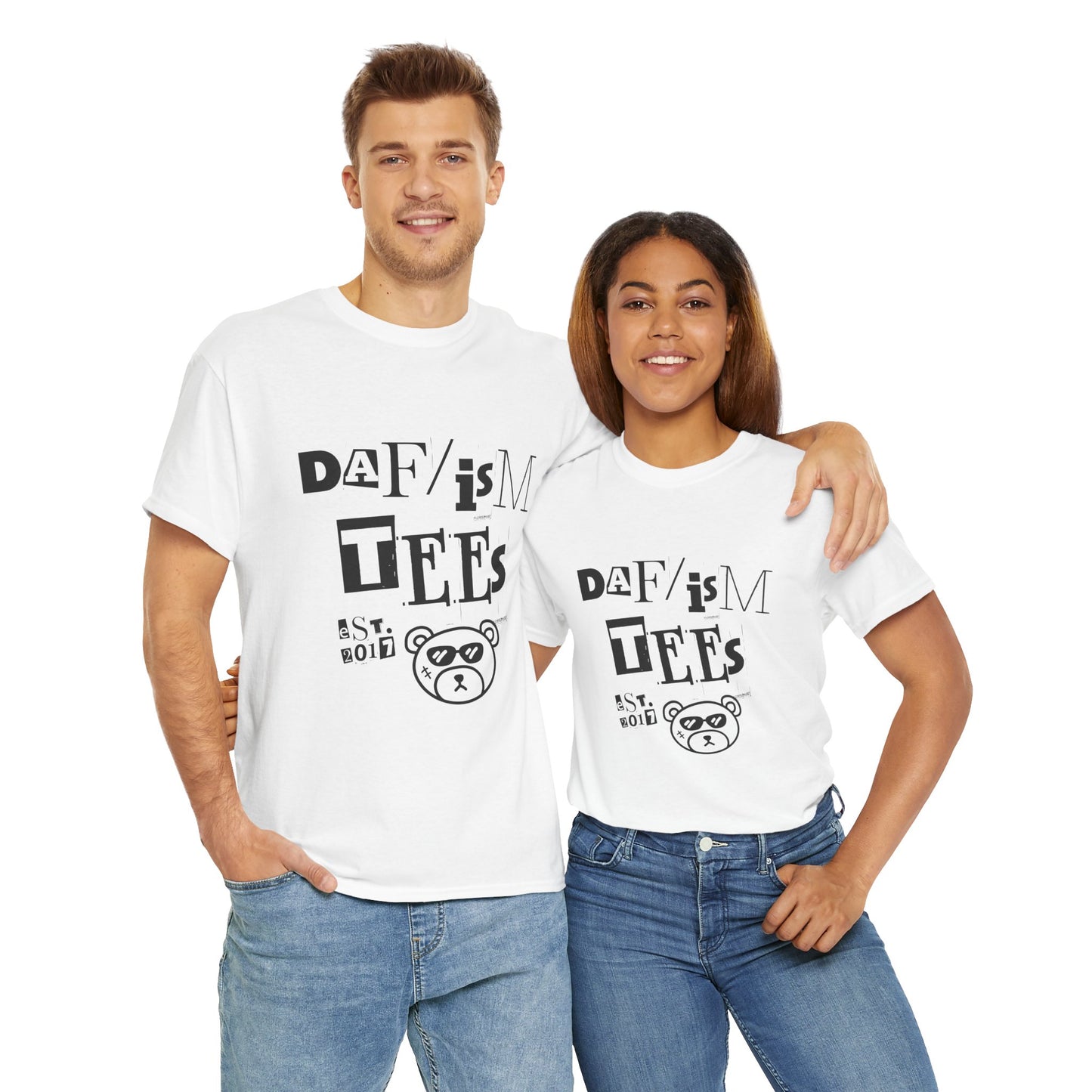 DAF'ism Tees Logo Unisex Heavy Cotton Tee