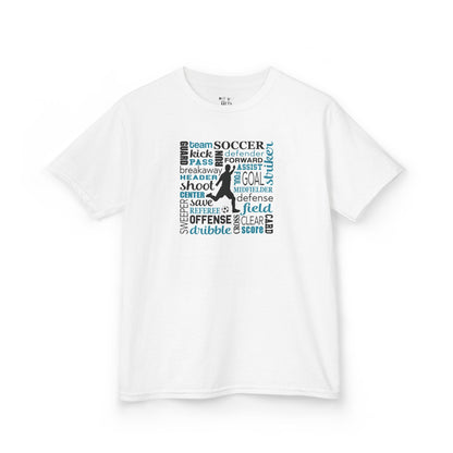 Soccer Words Heavy Cotton™ Tee - kids