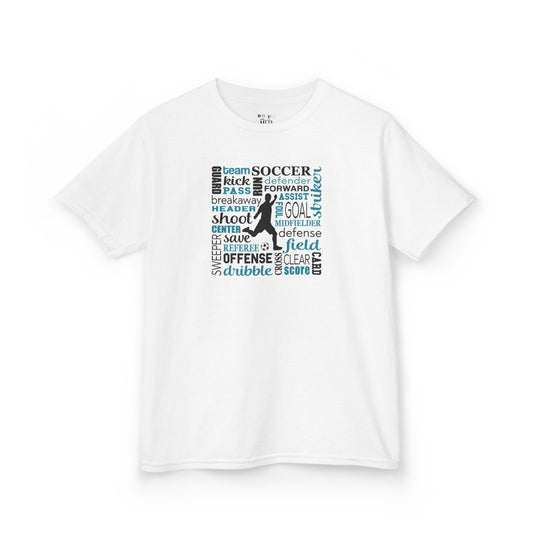 Soccer Words Heavy Cotton™ Tee - kids