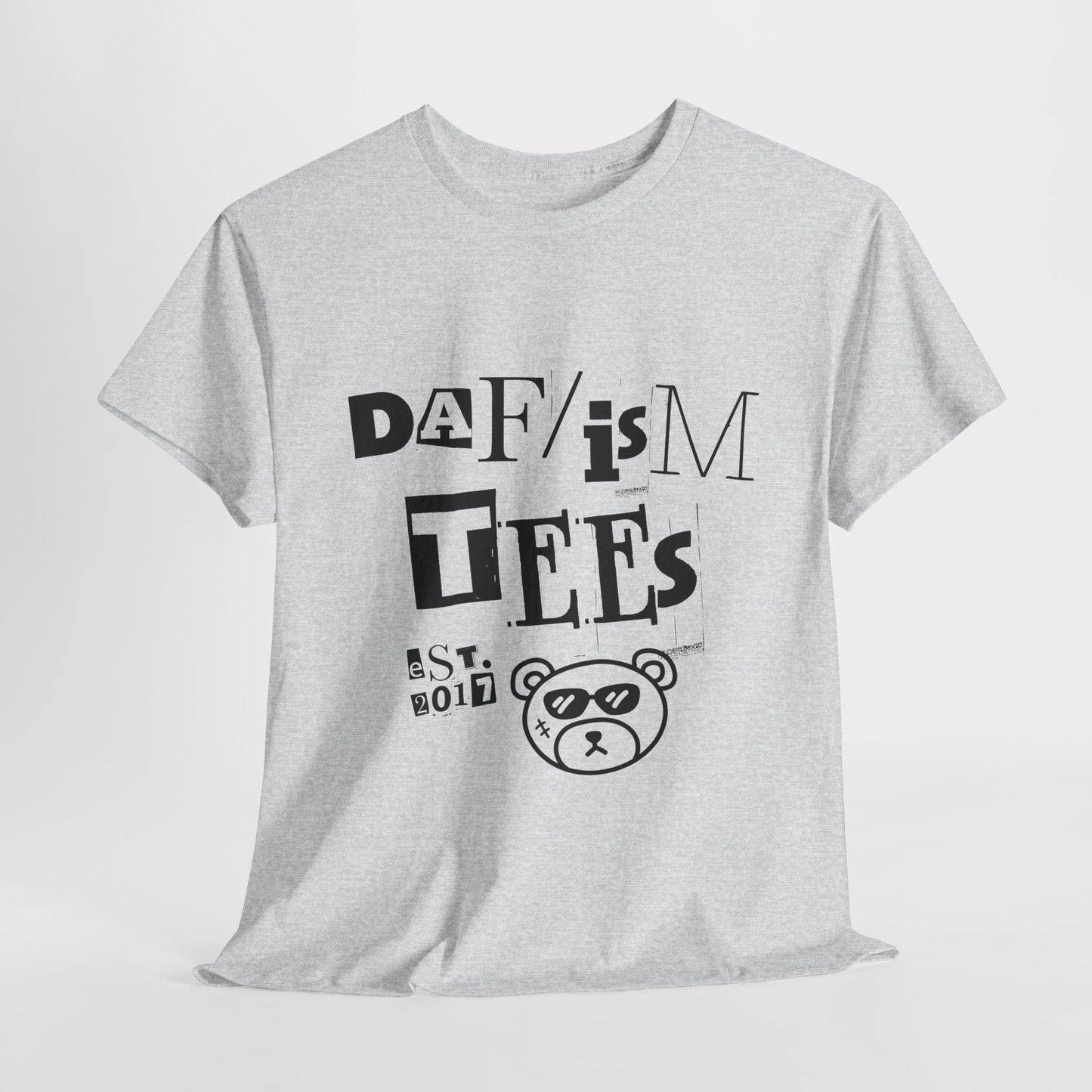 DAF'ism Tees Logo Unisex Heavy Cotton Tee