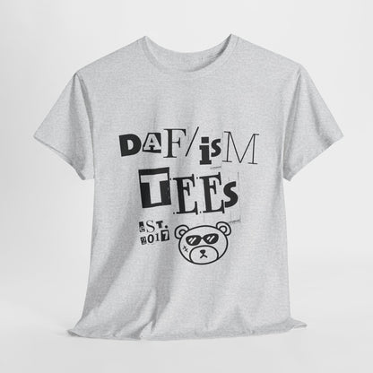 DAF'ism Tees Logo Unisex Heavy Cotton Tee