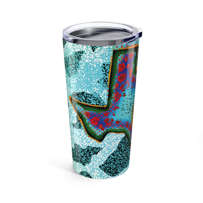 Texas-Inspired 20oz Tumbler, Custom Travel Mug, Southwestern Decor, Personal Gift, Eco-Friendly Drinkware