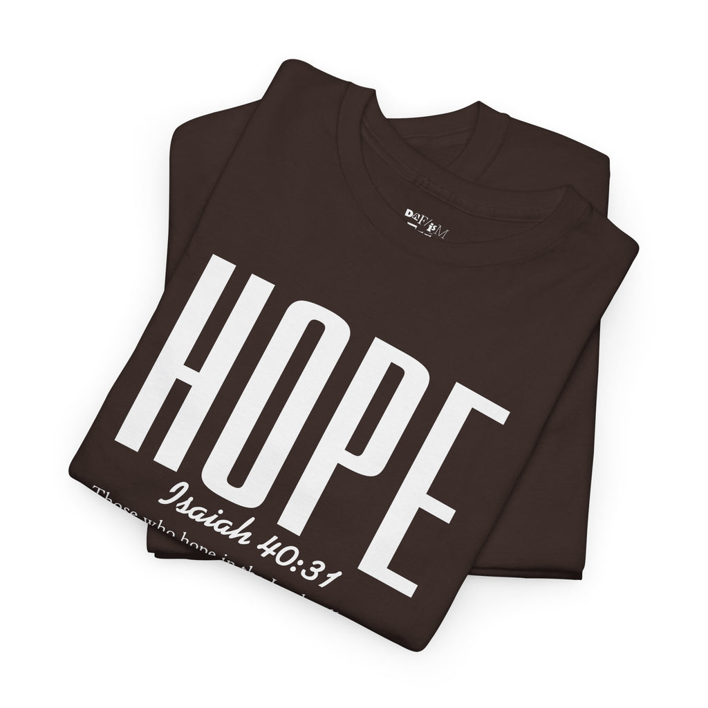 Hope : Isaiah 40:31 — Inspirational Faith Tee