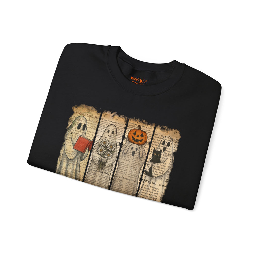 Halloween Vintage Ghosts Sweatshirt