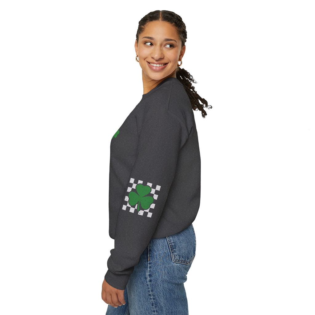 Lucky Mama Crewneck Sweatshirt - St. Patrick's Day Charm