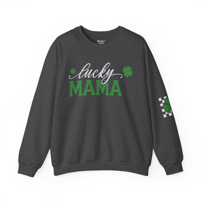 Lucky Mama Crewneck Sweatshirt - St. Patrick's Day Charm