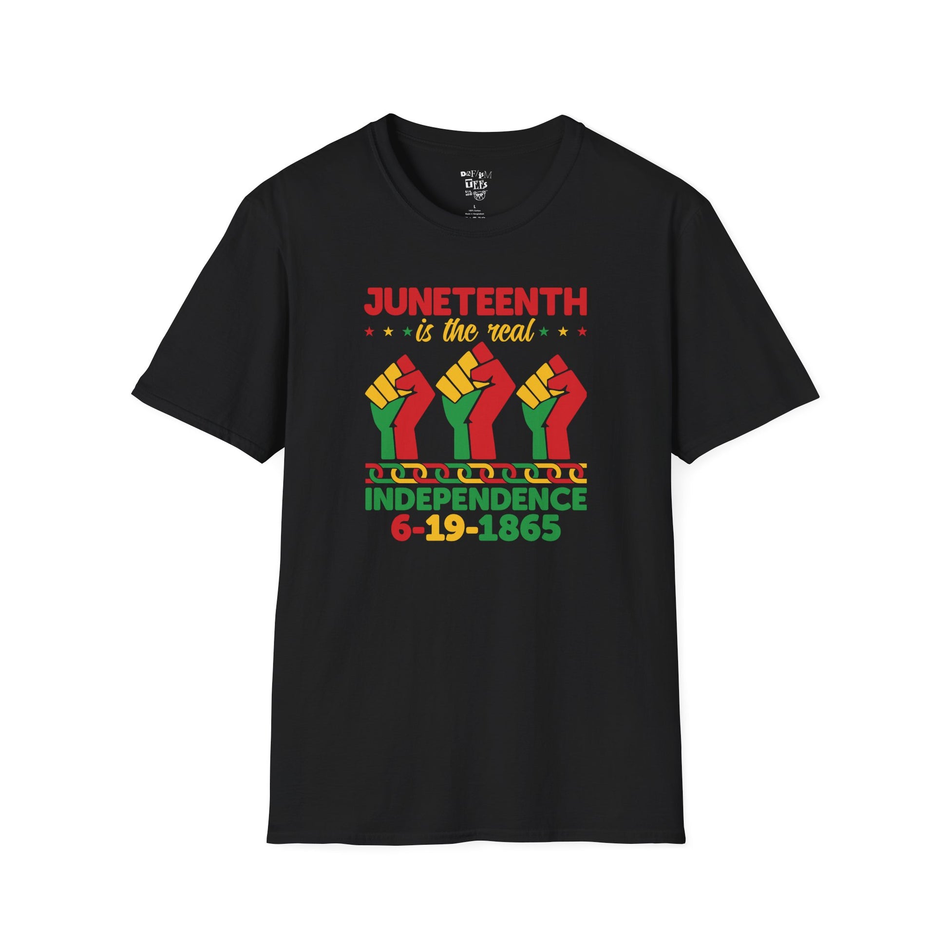 Juneteenth Independence Unisex Softstyle T-Shirt - Celebrate Freedom with Style