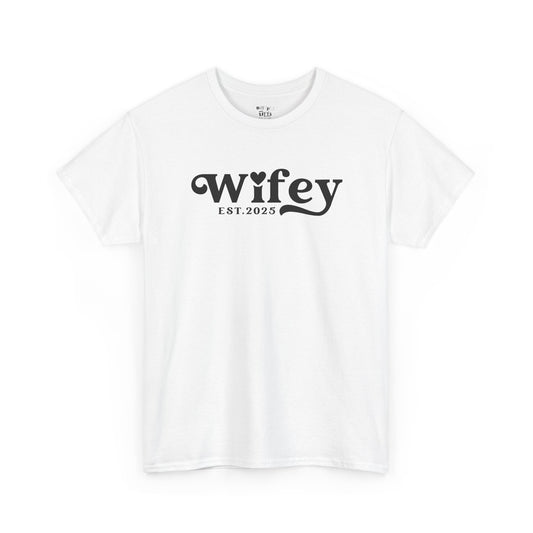 Wifey est. 2025 Married Bride Wedding Shirt