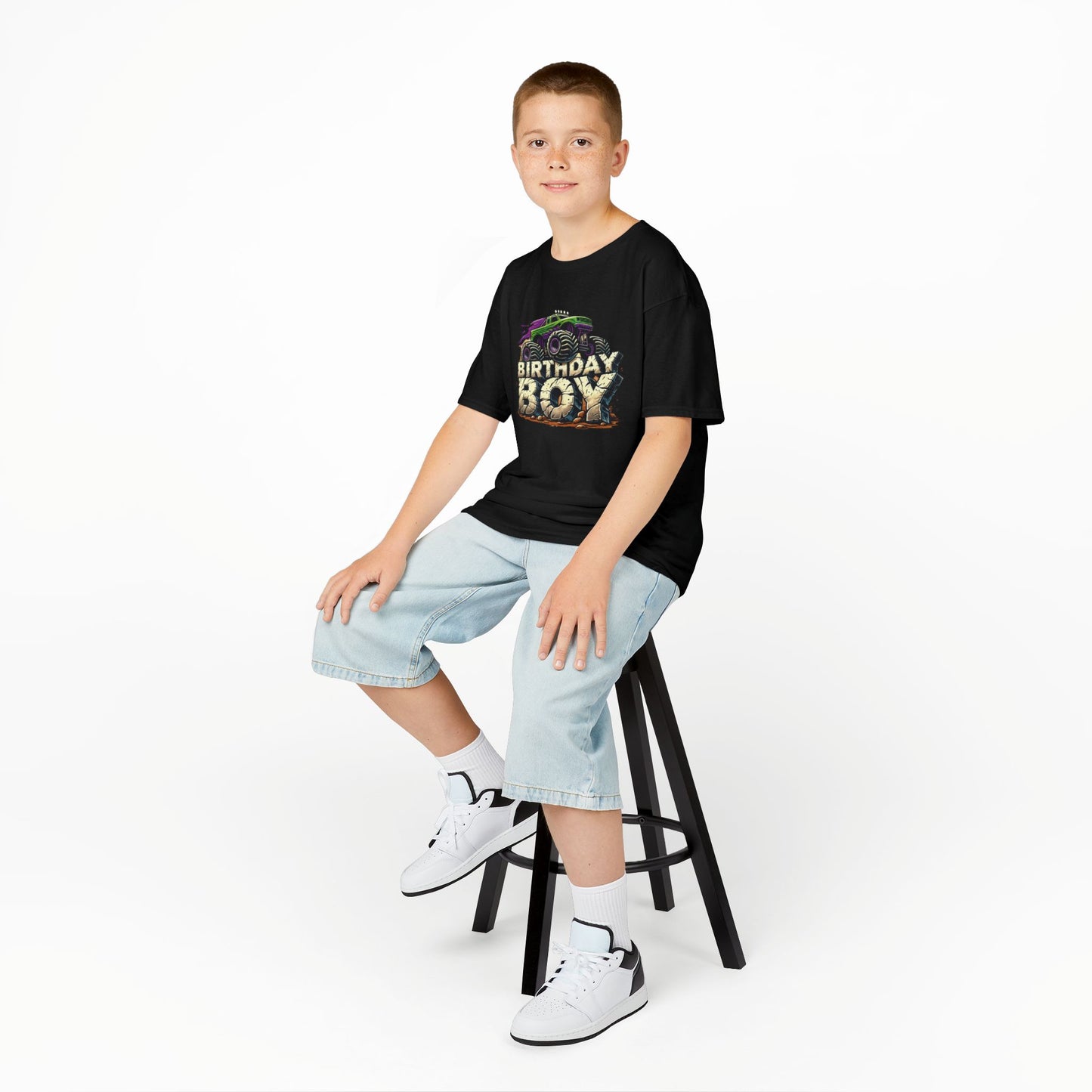 Birthday Boy Monster Truck Tee