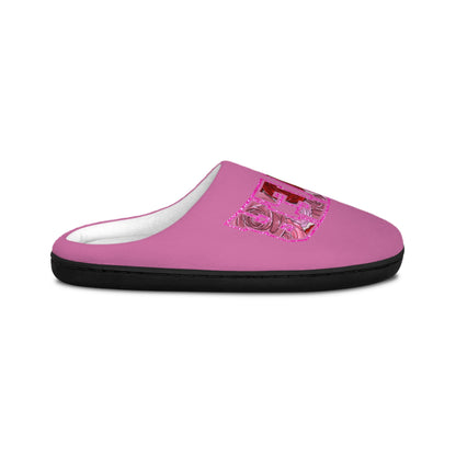 Cozy Women’s Slippers with 'Lover' Design for Relaxing Days, Valentine's Gift, Home Comfort, Cute Footwear, Sweetheart Present