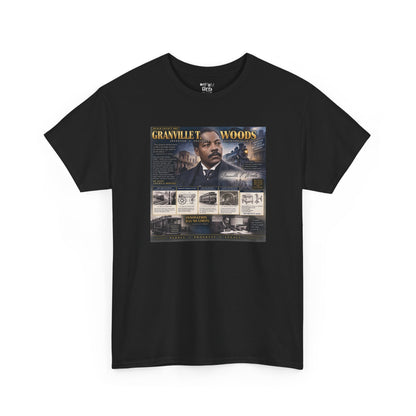 Granville T. Woods Black Inventor History T-Shirt
