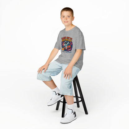 Blast Off Kids Tee - Space Adventure
