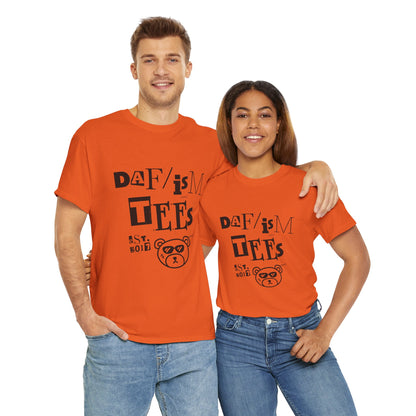 DAF'ism Tees Logo Unisex Heavy Cotton Tee