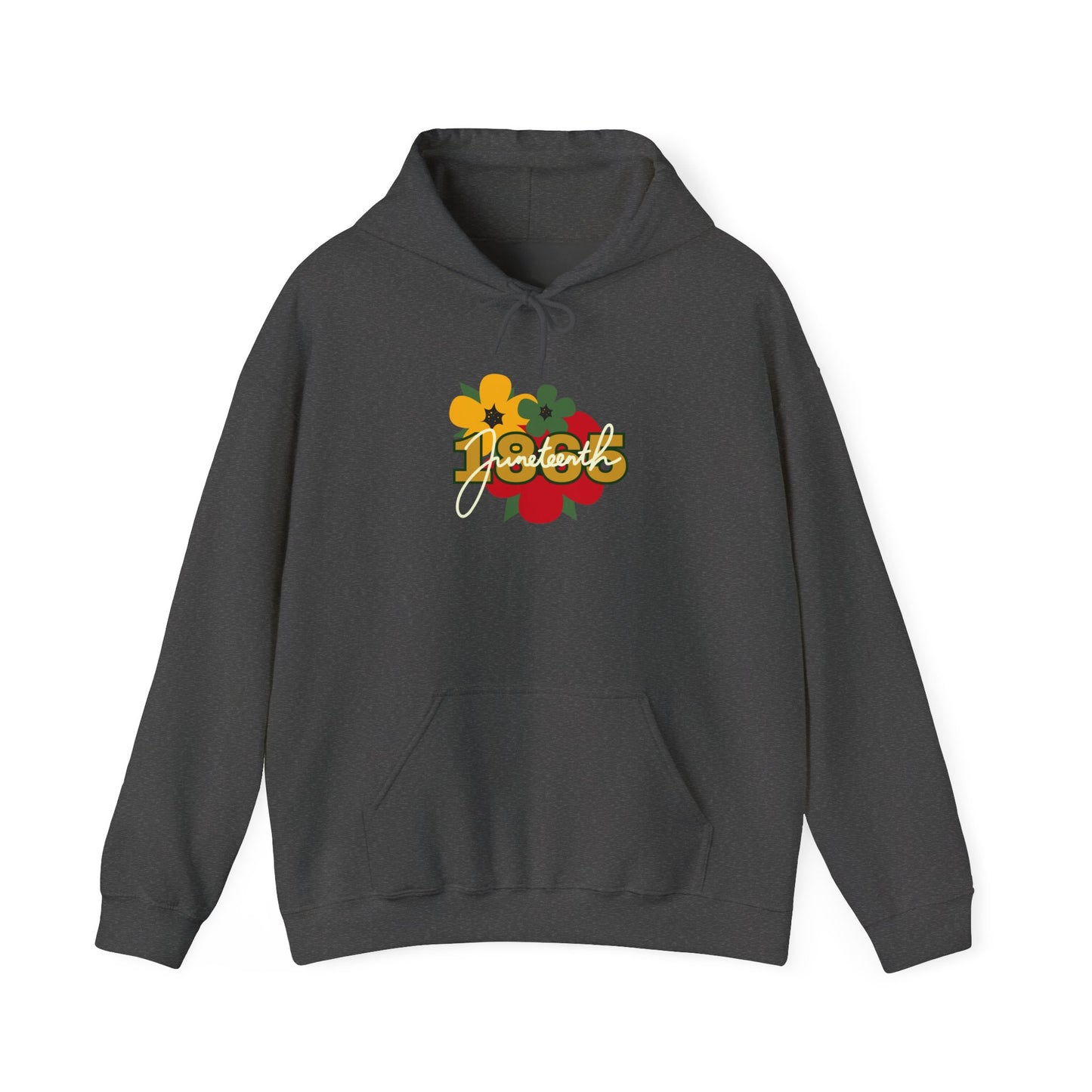 Juneteenth Flower Unisex Heavy Blend Hooded Sweatshirt