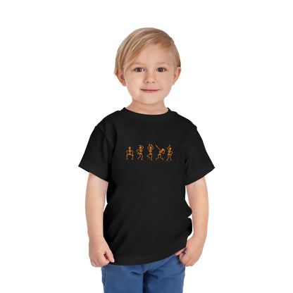 Skeleton Dance Moves Family Halloween Tee - Toddler
