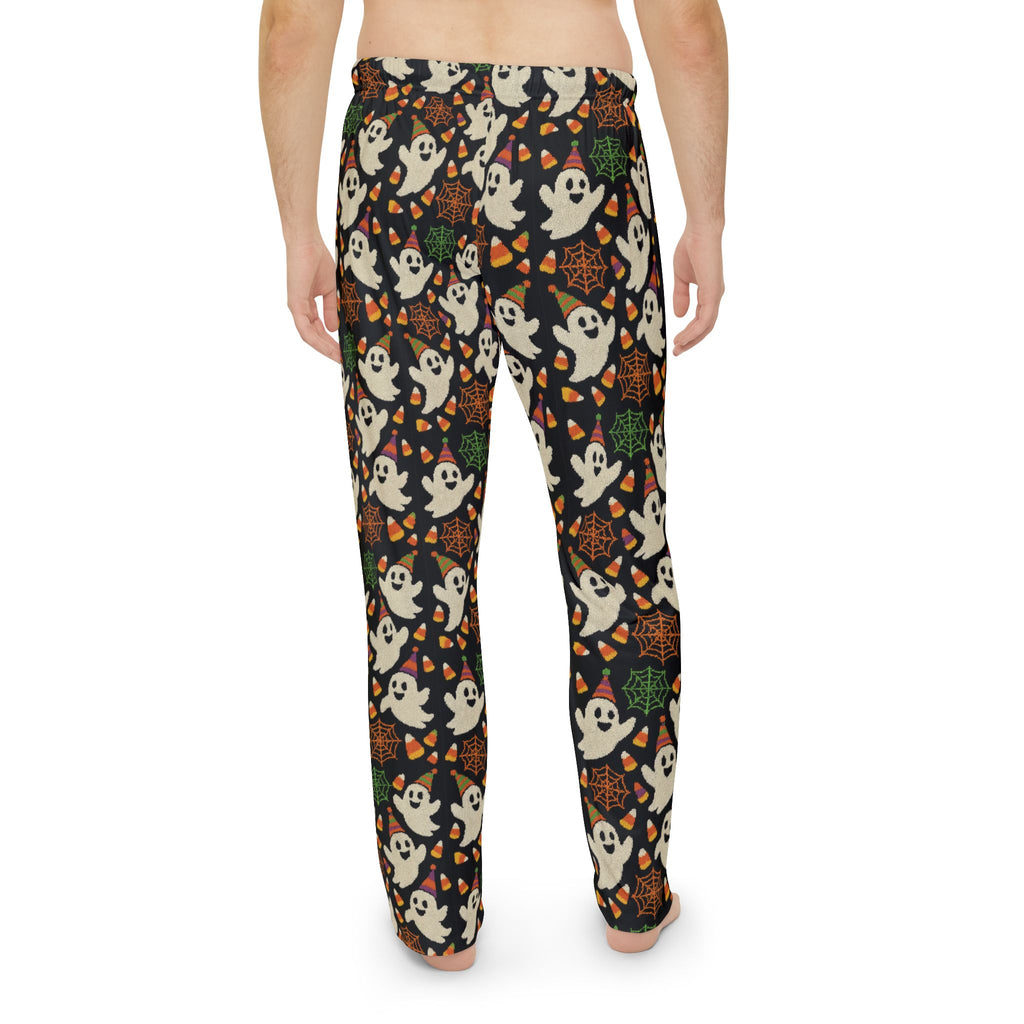 Ghosts and Candy Men's Halloween Pajama Pants