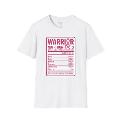 Warrior Nutrition Facts -October Breast Cancer
