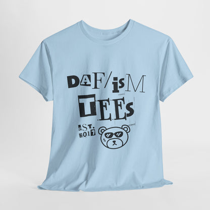 DAF'ism Tees Logo Unisex Heavy Cotton Tee