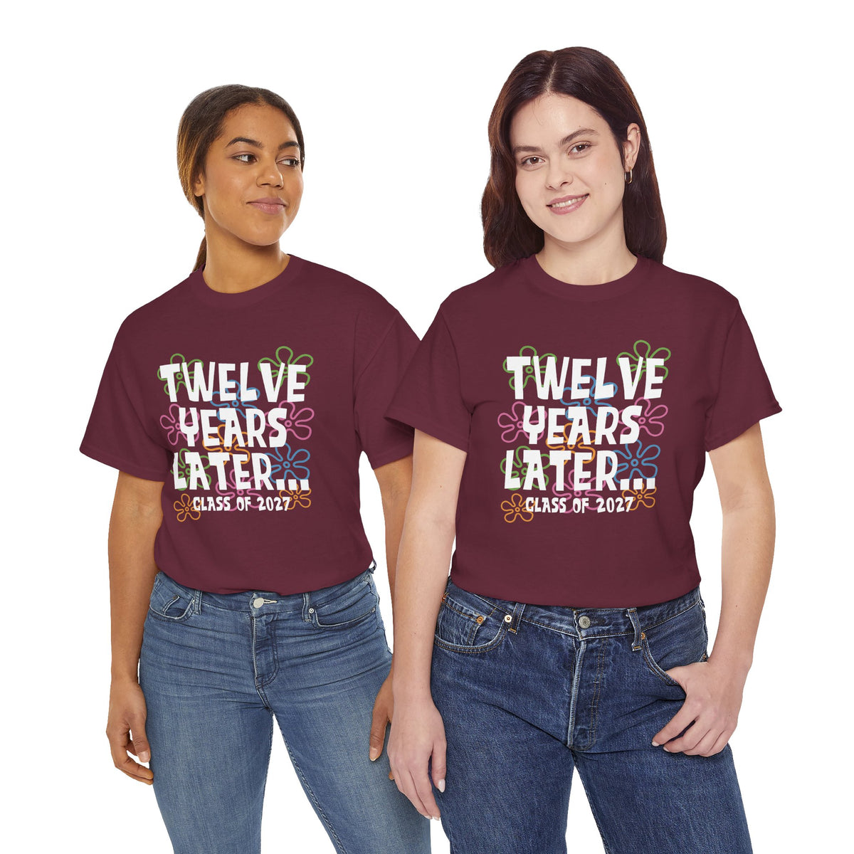 Twelve Years Later Class of 2027 Graduation T-Shirt