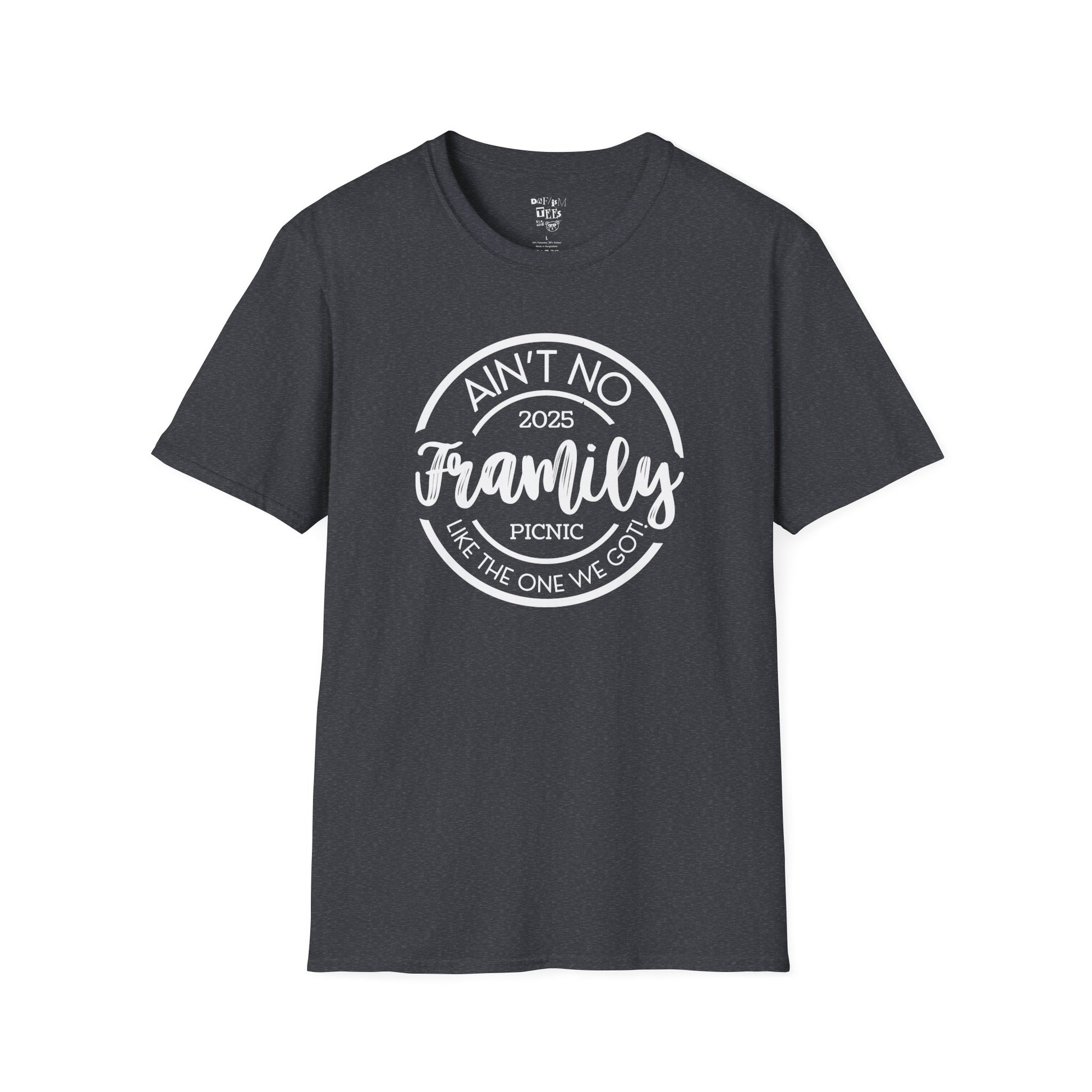 Friends and Family Picnic T-Shirt - 2025 Aint No Family Like The One We Got