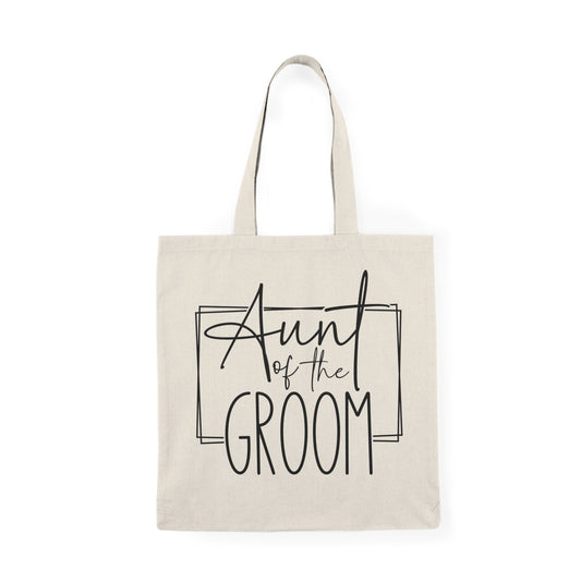 Customizable Wedding Tote Bag for Aunt of the Groom