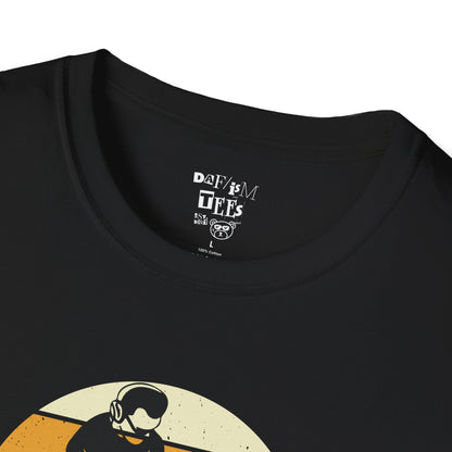 Relax DJ Unisex Softstyle T-Shirt, DJ Gift, Music Lover Tee, Casual Summer Shirt, Relaxation Apparel