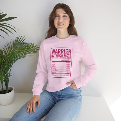 Warrior Nutrition Facts Sweatshirt