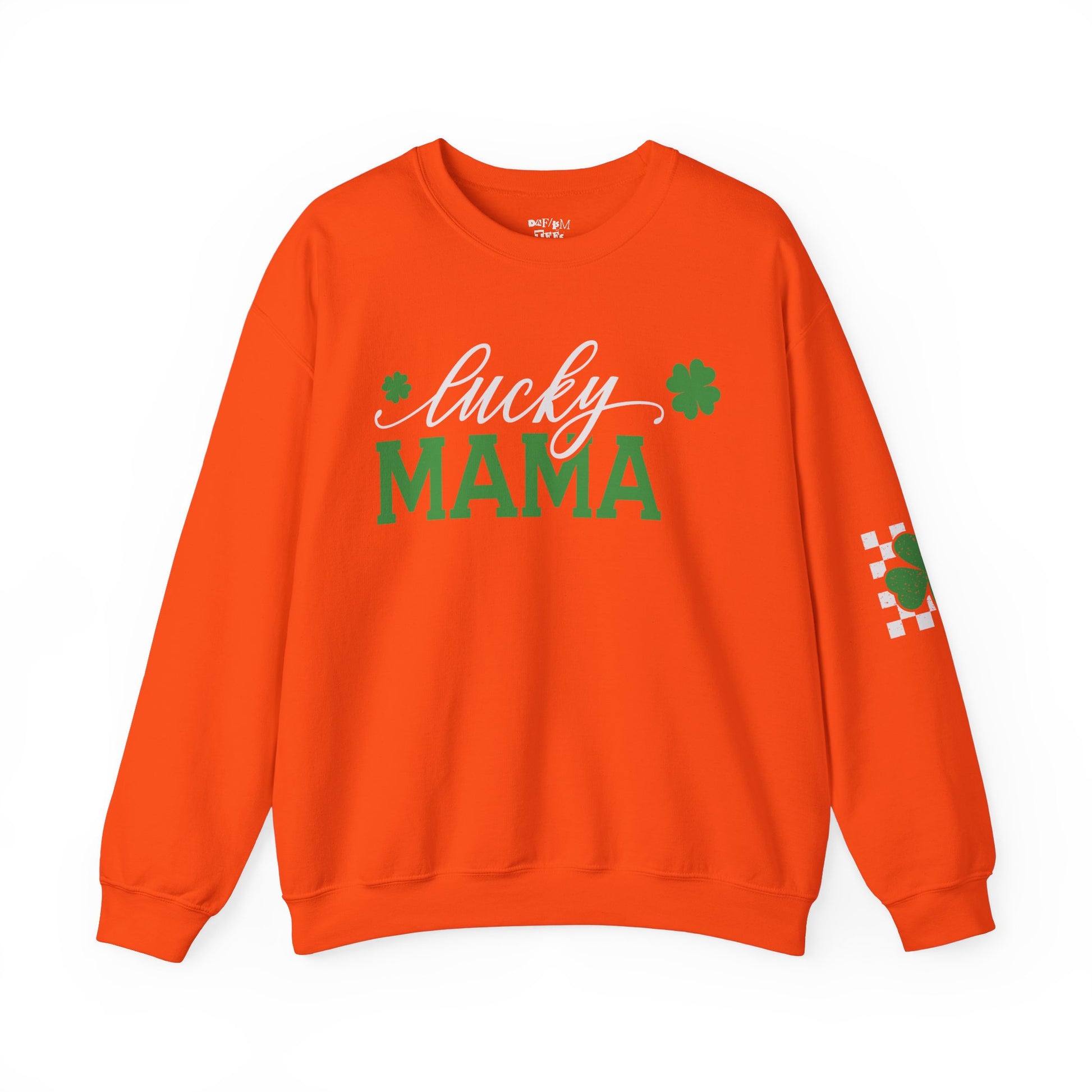 Lucky Mama Crewneck Sweatshirt - St. Patrick's Day Charm