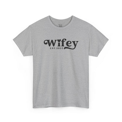 Wifey est. 2025 Married Bride Wedding Shirt
