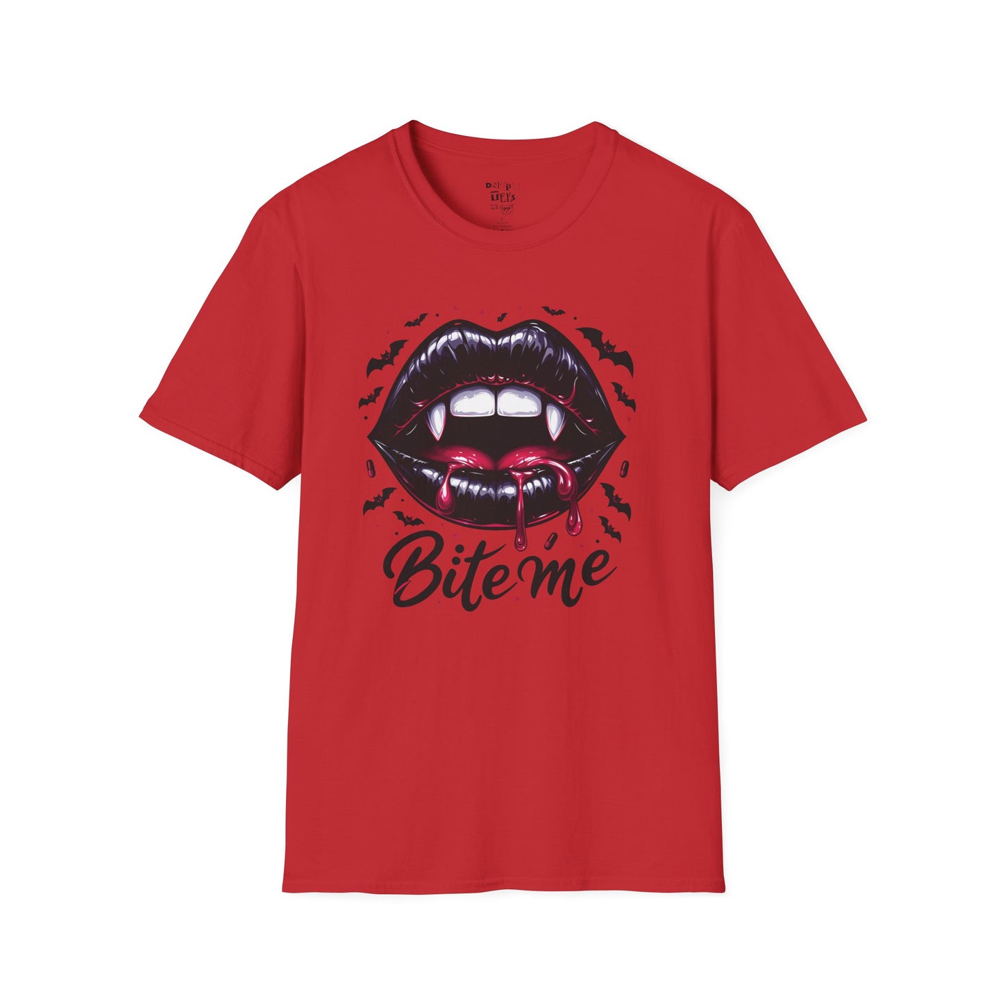 Vampire Kiss Halloween Gothic Tee