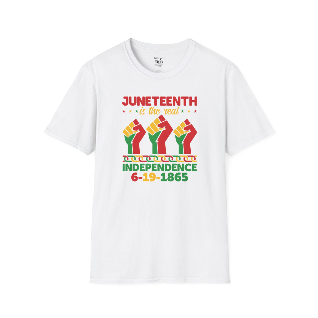 Juneteenth Independence Unisex Softstyle T-Shirt - Celebrate Freedom with Style