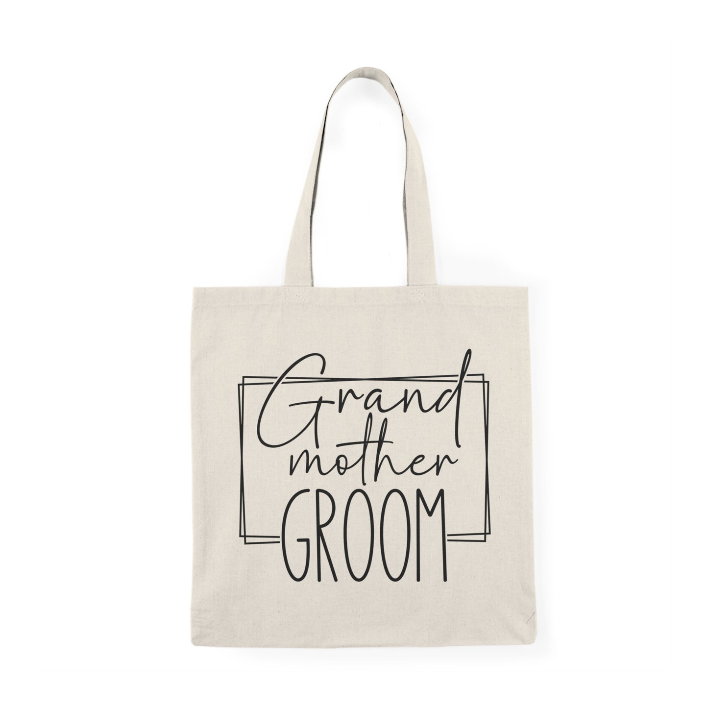 Customizable Wedding Tote Bag for Grandmother of Groom