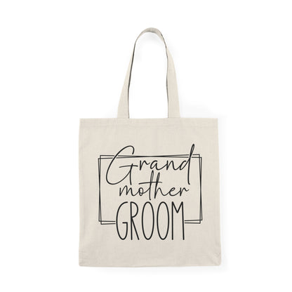Customizable Wedding Tote Bag for Grandmother of Groom