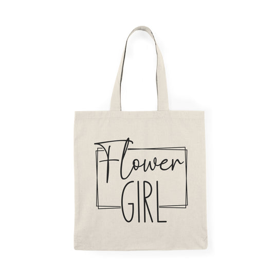 Customizable Wedding Tote Bag for Flower Girls