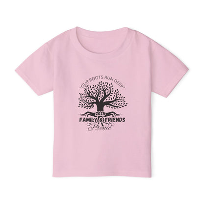 Our Roots Run Deep: Family & Friends Picnic: Personalized Kids Shirt