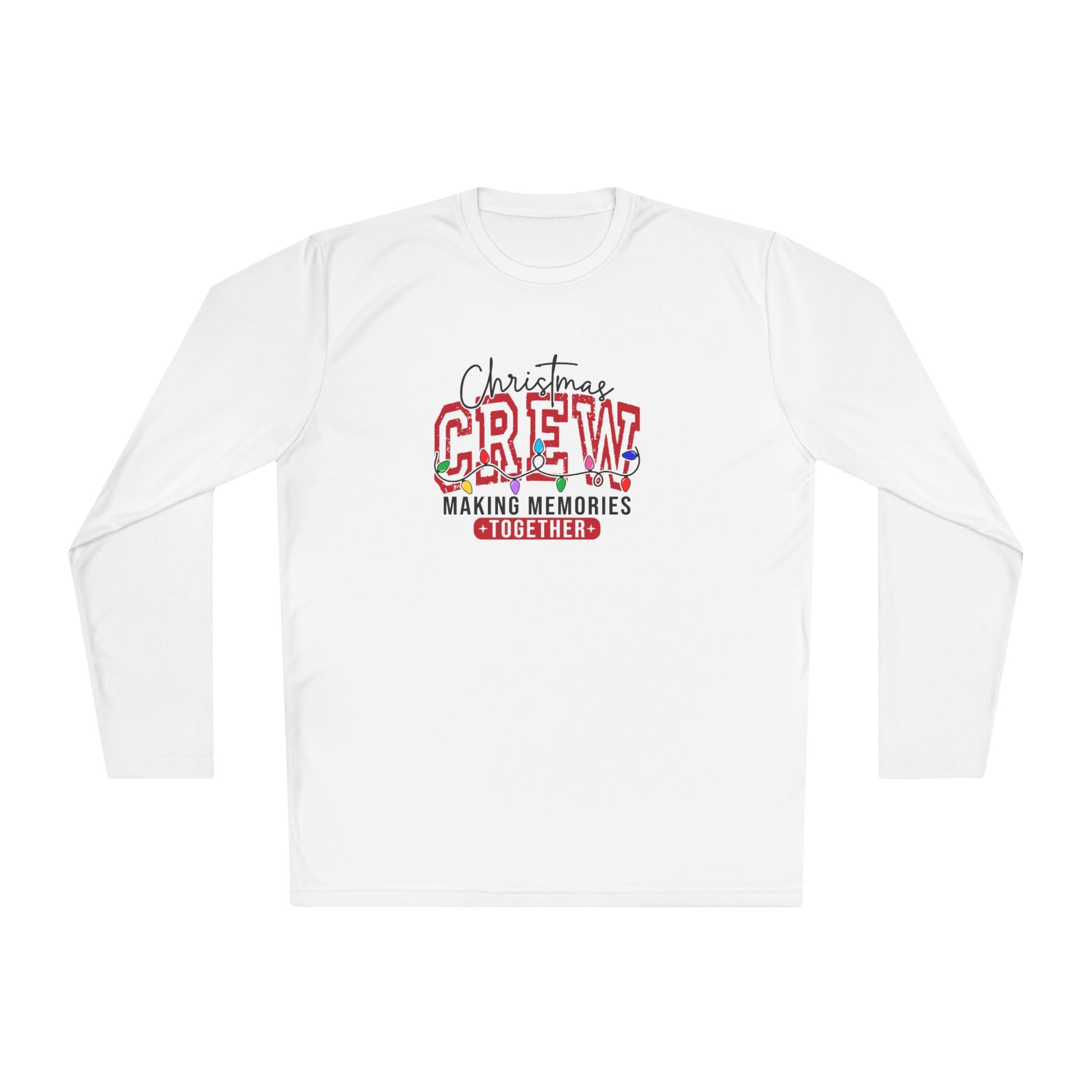 Christmas Crew Long Sleeve Tee — "Making Memories Together" Holiday Shirt