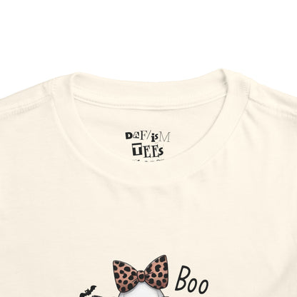Boo Jee Halloween Ghost Toddler Tee