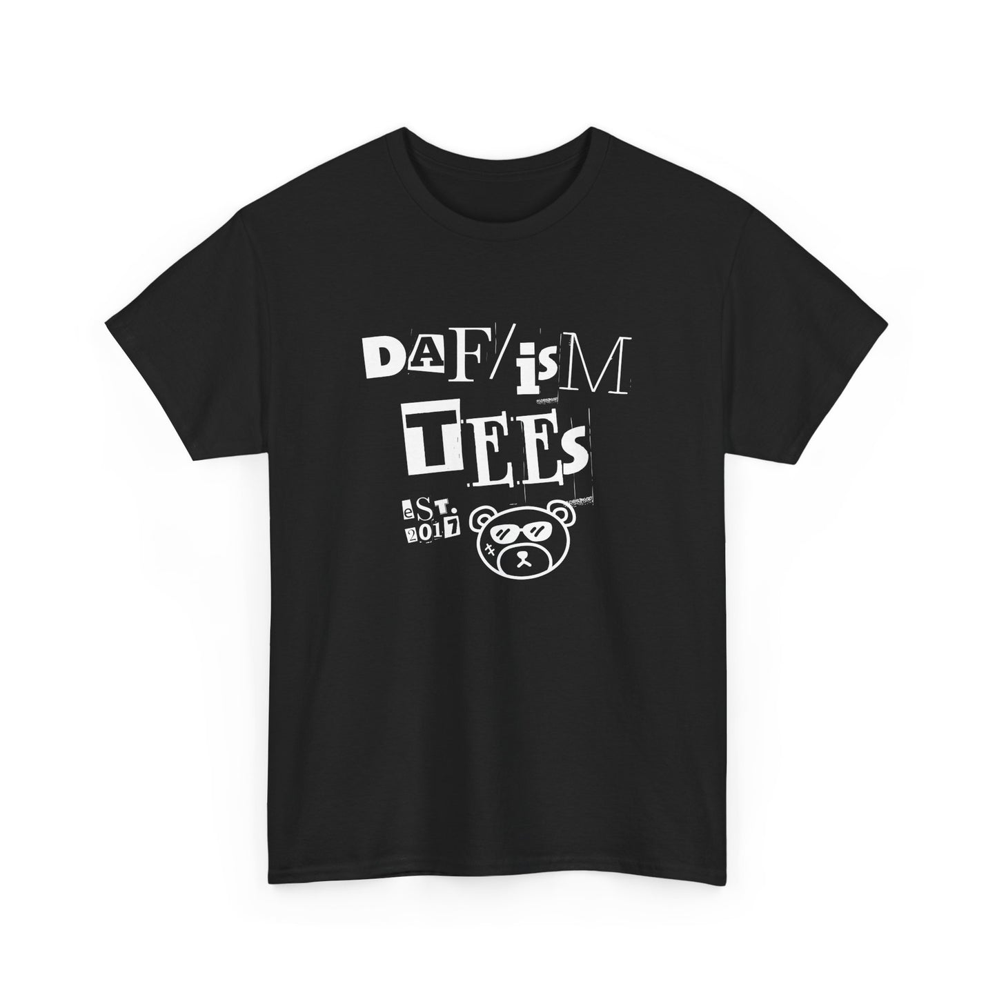 DAF'ism Tees New Logo Unisex Heavy Cotton Tee