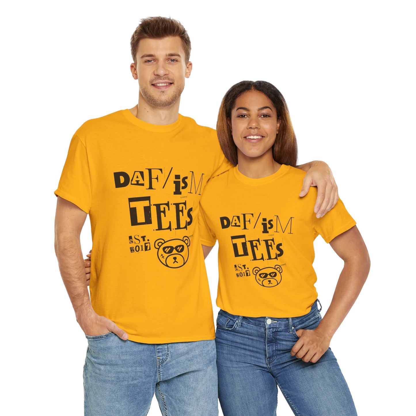 DAF'ism Tees Logo Unisex Heavy Cotton Tee