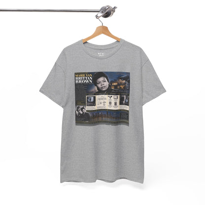 Marie Van Brittan Brown Historical Portrait T-Shirt