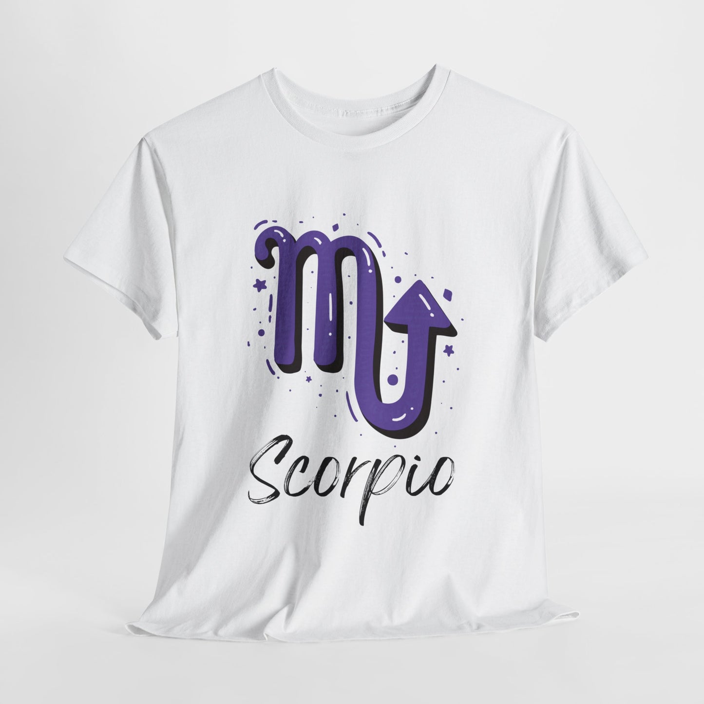 Scorpio Zodiac Unisex Heavy Cotton Tee