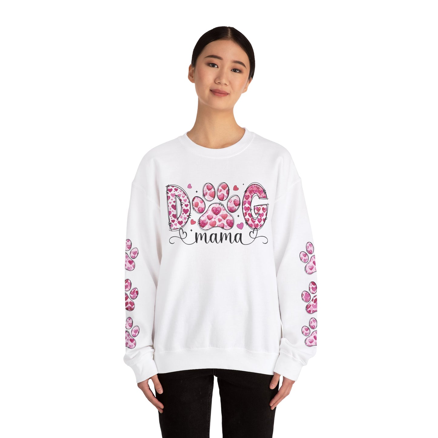 Dog Mama Valentines Day Sweatshirt