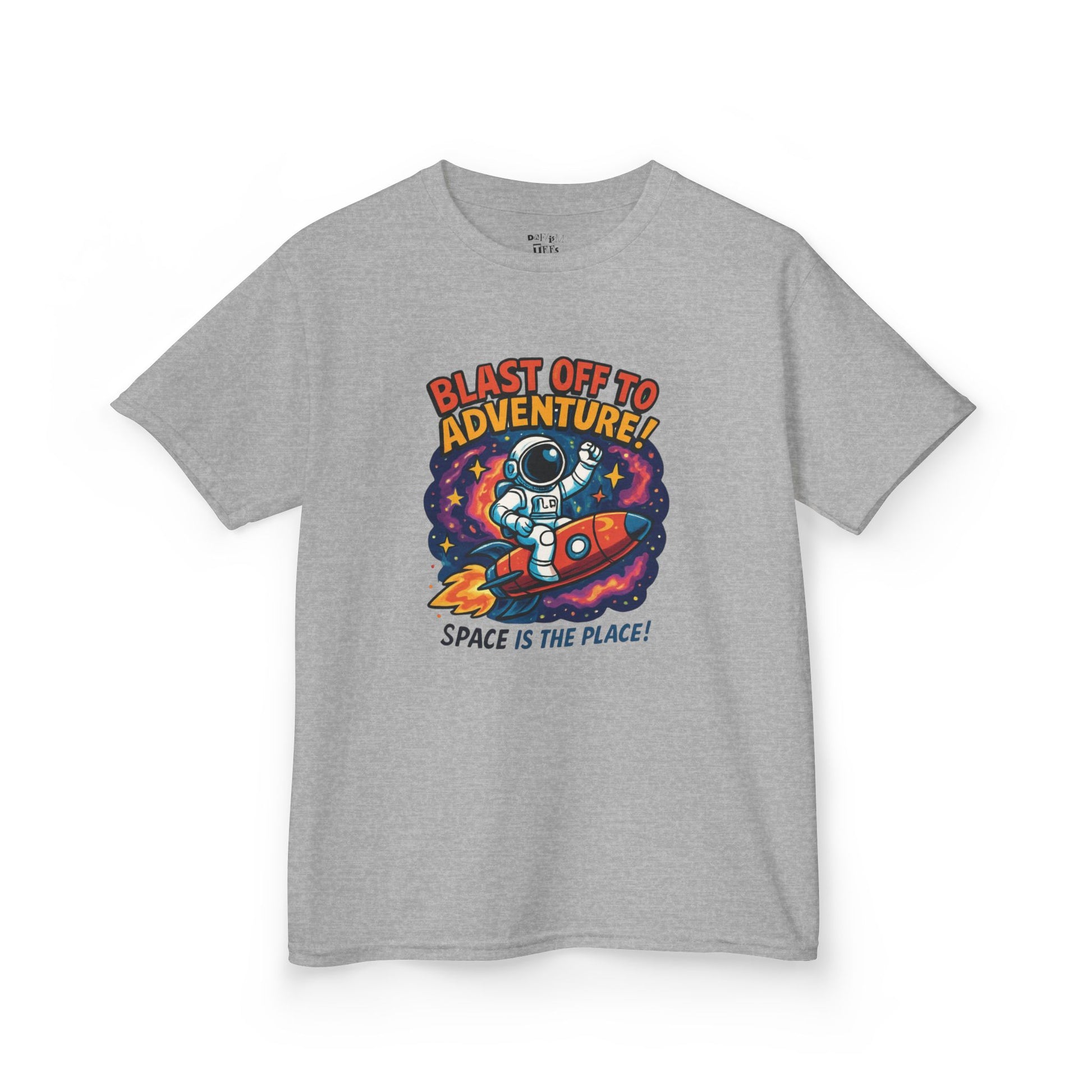 Blast Off Kids Tee - Space Adventure