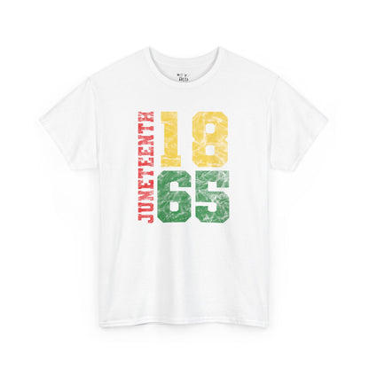 Juneteenth 1865 Unisex Heavy Cotton Tee - Celebrate Freedom & Heritage