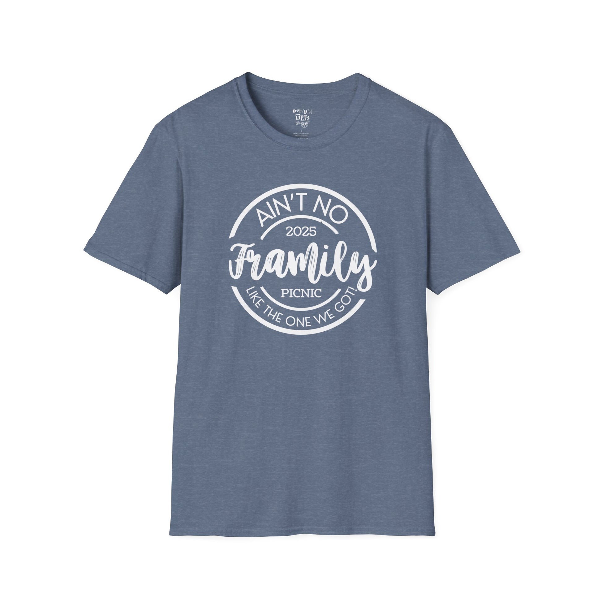 Friends and Family Picnic T-Shirt - 2025 Aint No Family Like The One We Got
