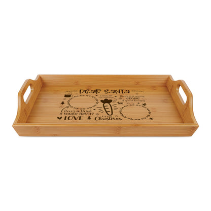 Dear Santa Cookie & Treat Plate for Christmas