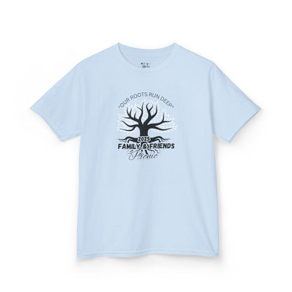 Our Roots Run Deep - Friends/Family Picnic - Youth Tee (Personalized)