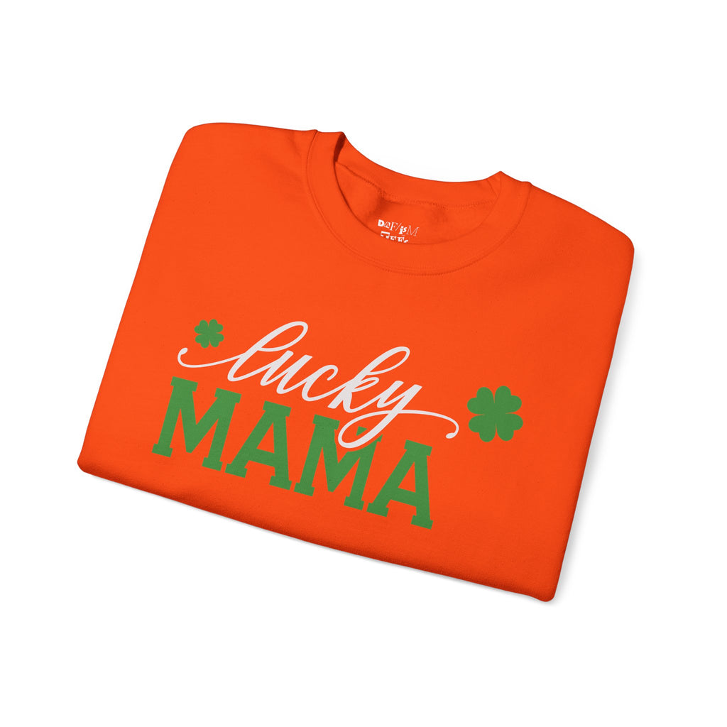 Lucky Mama Crewneck Sweatshirt - St. Patrick's Day Charm