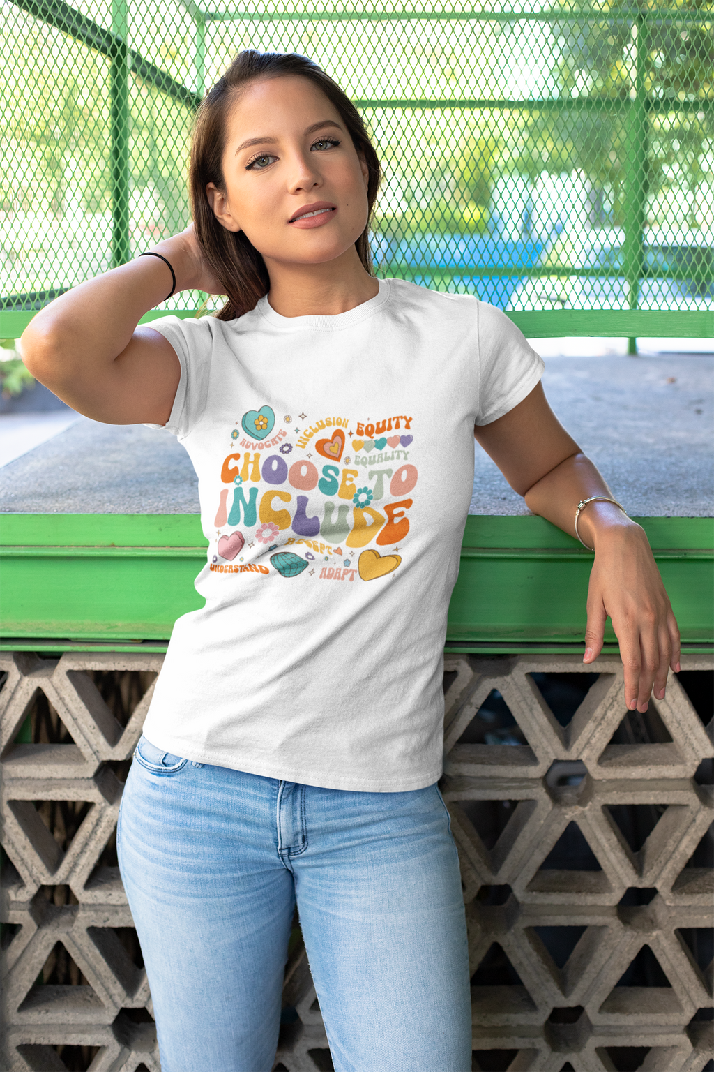 Autism- Choose to Include' Equality Graphic Tee