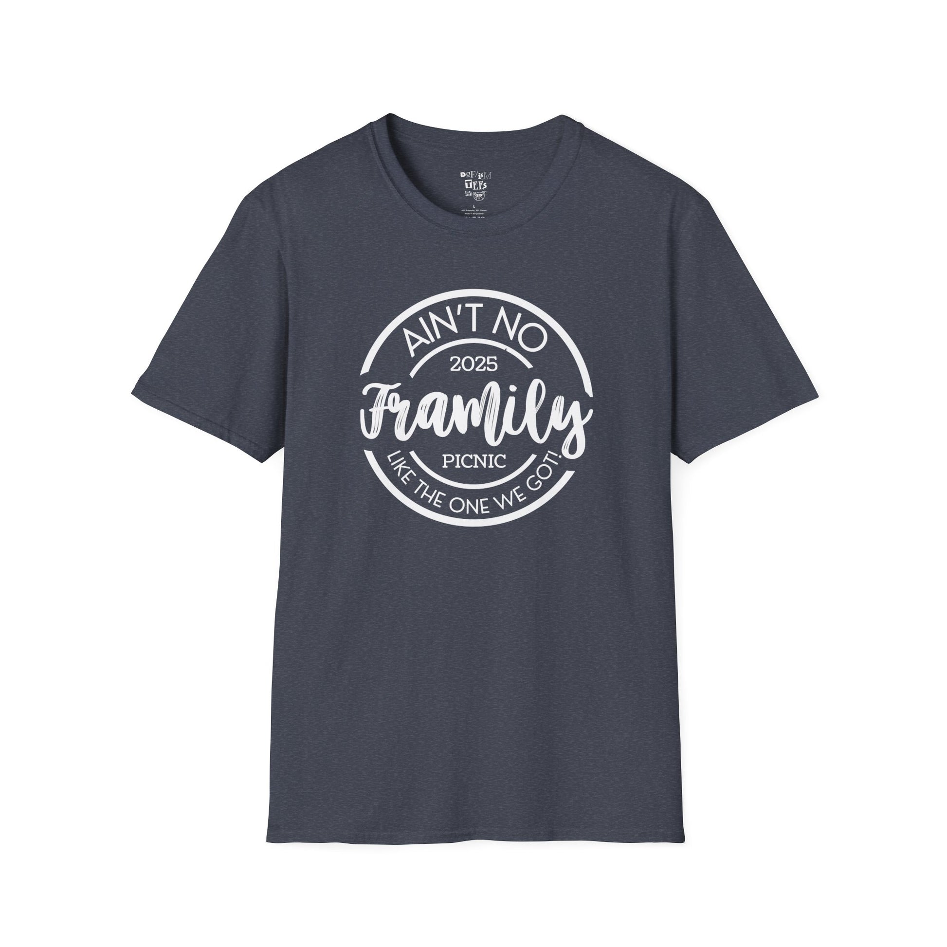 Friends and Family Picnic T-Shirt - 2025 Aint No Family Like The One We Got